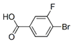4-Bromo-3-fluorobenzoic acid